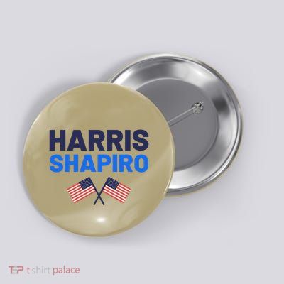 Kamala Harris For President Josh Shapiro For Vp Button