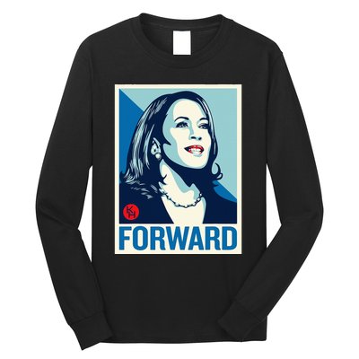 Kamala Harris Forward 2024 Presidential Election President Long Sleeve Shirt