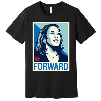 Kamala Harris Forward 2024 Presidential Election President Premium T-Shirt