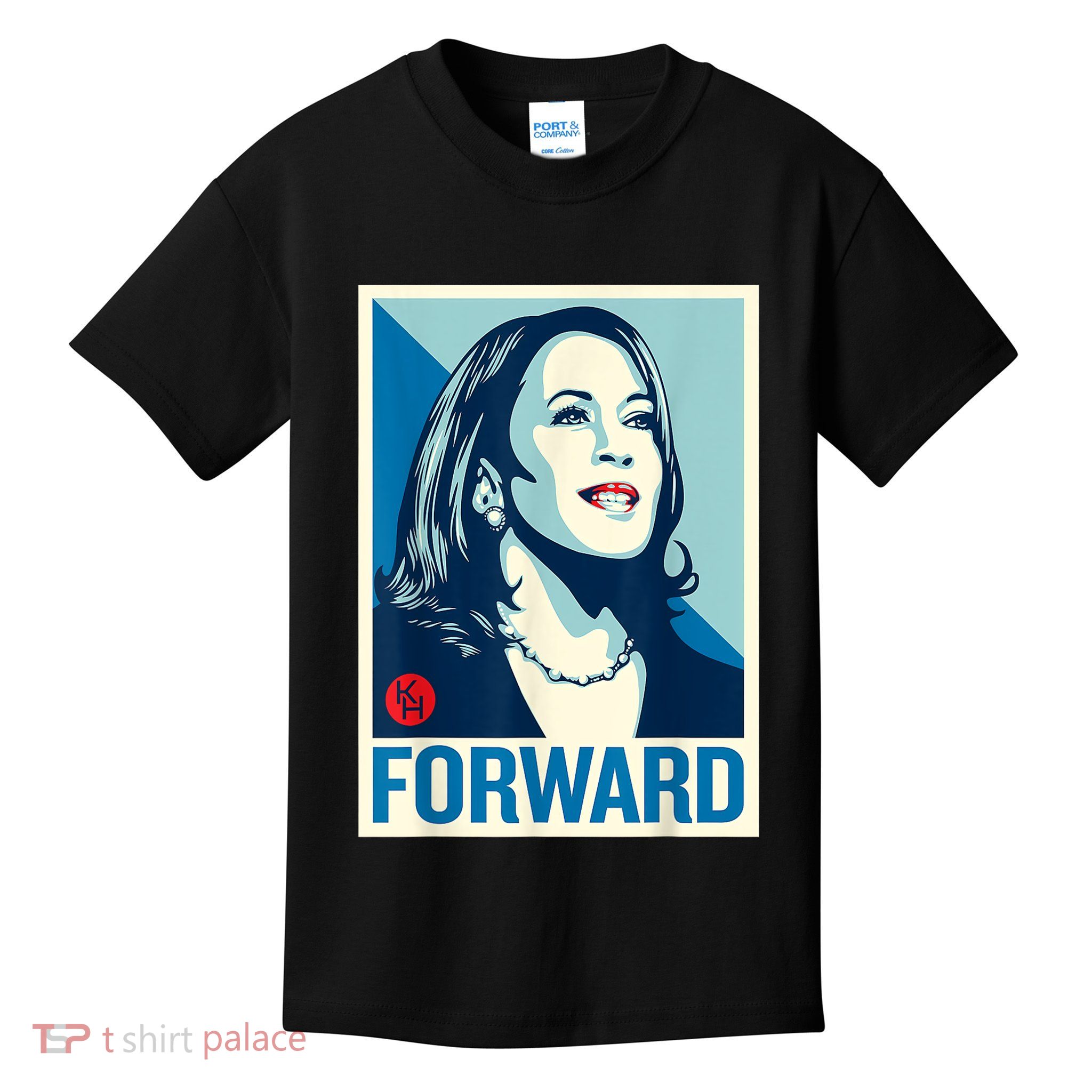 Kamala Harris Forward Gift Kids T-Shirt