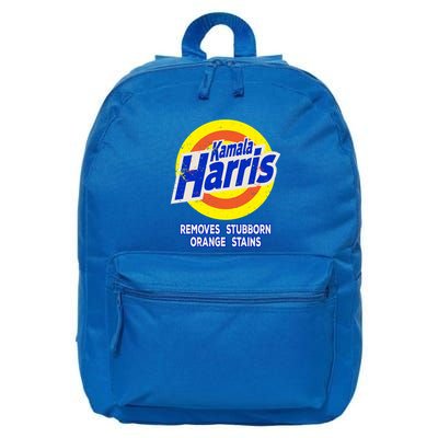 Kamala Harris Funny Detergent Removes Stubborn Orange Stains Cool Gift 16 in Basic Backpack