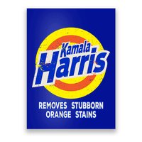 Kamala Harris Funny Detergent Removes Stubborn Orange Stains Cool Gift Poster