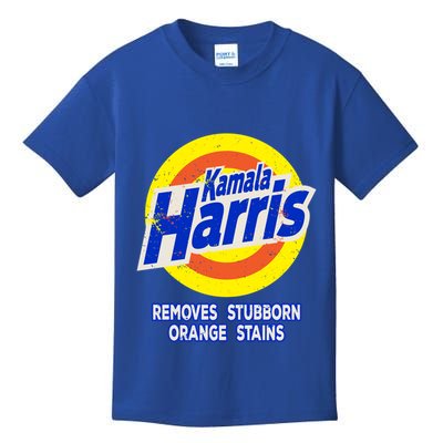 Kamala Harris Funny Detergent Removes Stubborn Orange Stains Cool Gift Kids T-Shirt