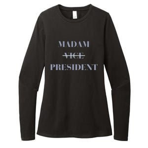 Kamala Harris For President 2024 Madam Vice President Womens CVC Long Sleeve Shirt