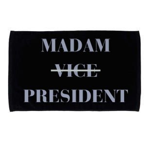 Kamala Harris For President 2024 Madam Vice President Microfiber Hand Towel