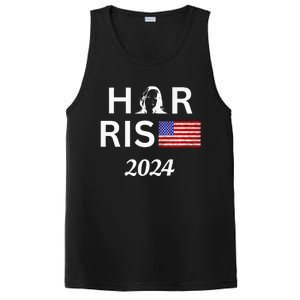 Kamala Harris Flag Her Rise 2024 For President PosiCharge Competitor Tank