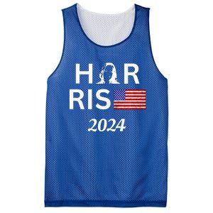 Kamala Harris Flag Her Rise 2024 For President Mesh Reversible Basketball Jersey Tank