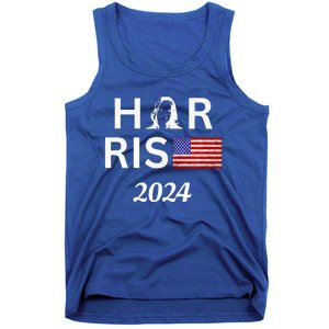 Kamala Harris Flag Her Rise 2024 For President Tank Top