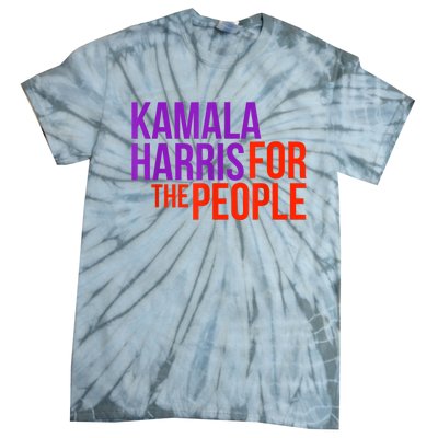 Kamala Harris For The People President 2024 Tie-Dye T-Shirt