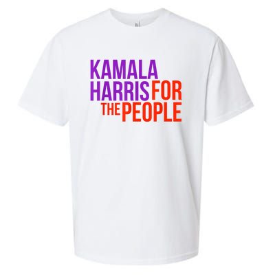 Kamala Harris For The People President 2024 Sueded Cloud Jersey T-Shirt