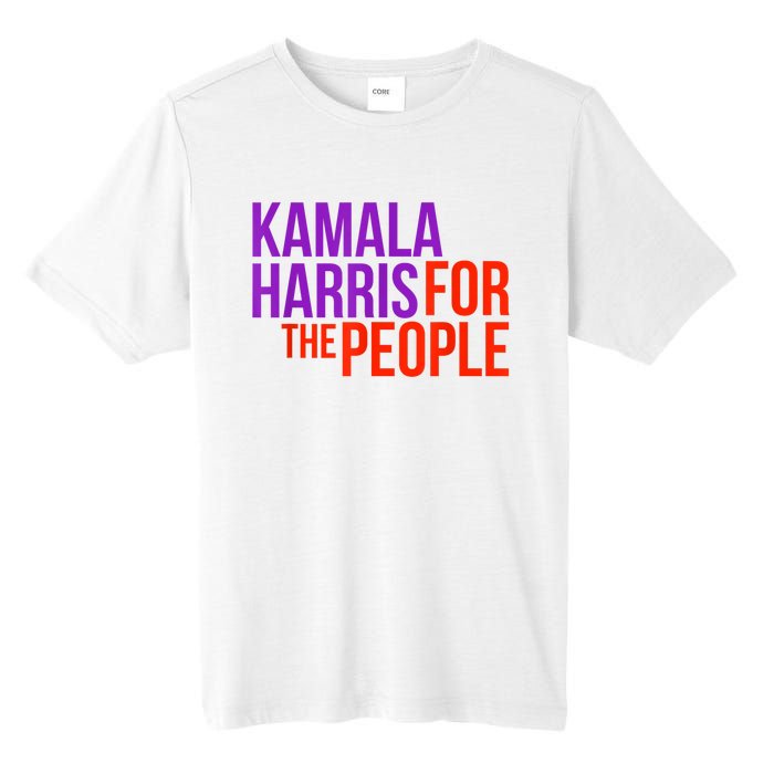 Kamala Harris For The People President 2024 Tall Fusion ChromaSoft Performance T-Shirt