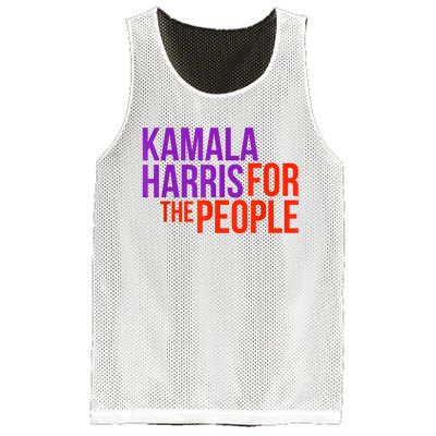 Kamala Harris For The People President 2024 Mesh Reversible Basketball Jersey Tank