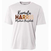 Kamala Harris For President 2024 Democrat Madam President Cooling Performance Crew T-Shirt