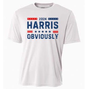 Kamala Harris For President Obviously 2024 Cooling Performance Crew T-Shirt