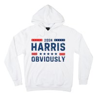 Kamala Harris For President Obviously 2024 Hoodie