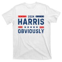 Kamala Harris For President Obviously 2024 T-Shirt