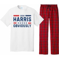 Kamala Harris For President Obviously 2024 Pajama Set