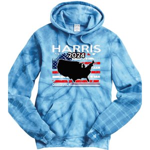 Kamala Harris For President Obviously Tie Dye Hoodie