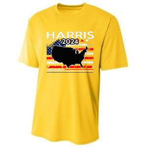 Kamala Harris For President Obviously Performance Sprint T-Shirt