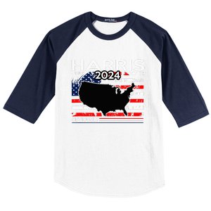 Kamala Harris For President Obviously Baseball Sleeve Shirt