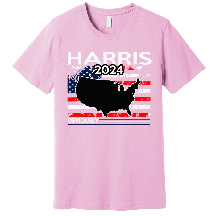 Kamala Harris For President Obviously Premium T-Shirt