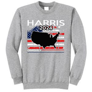 Kamala Harris For President Obviously Sweatshirt