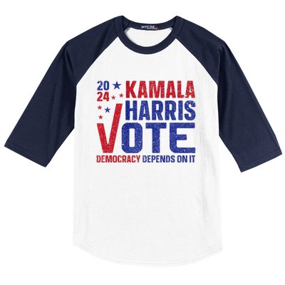 Kamala Harris For President A New Vision For America Baseball Sleeve Shirt