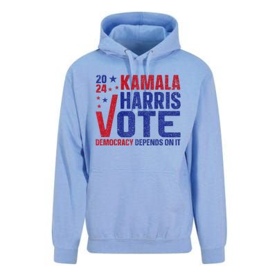 Kamala Harris For President A New Vision For America Unisex Surf Hoodie