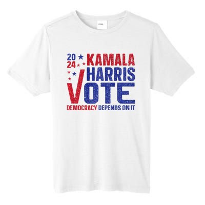 Kamala Harris For President A New Vision For America Tall Fusion ChromaSoft Performance T-Shirt