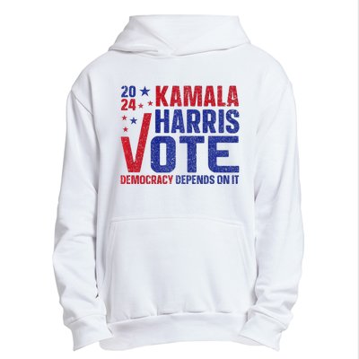 Kamala Harris For President A New Vision For America Urban Pullover Hoodie