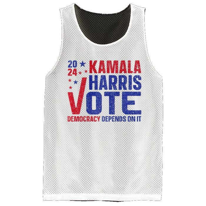 Kamala Harris For President A New Vision For America Mesh Reversible Basketball Jersey Tank