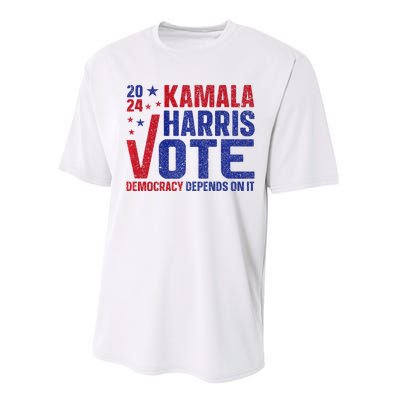 Kamala Harris For President A New Vision For America Performance Sprint T-Shirt