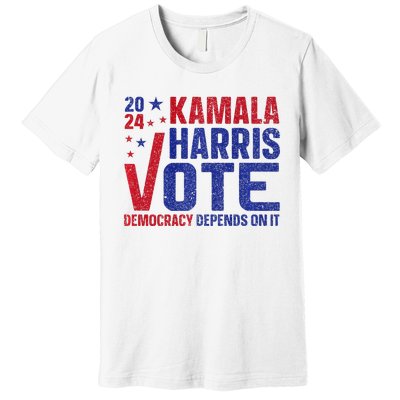 Kamala Harris For President A New Vision For America Premium T-Shirt