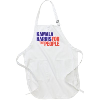 Kamala Harris For The People Full-Length Apron With Pockets