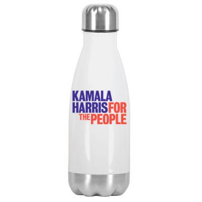 Kamala Harris For The People Stainless Steel Insulated Water Bottle