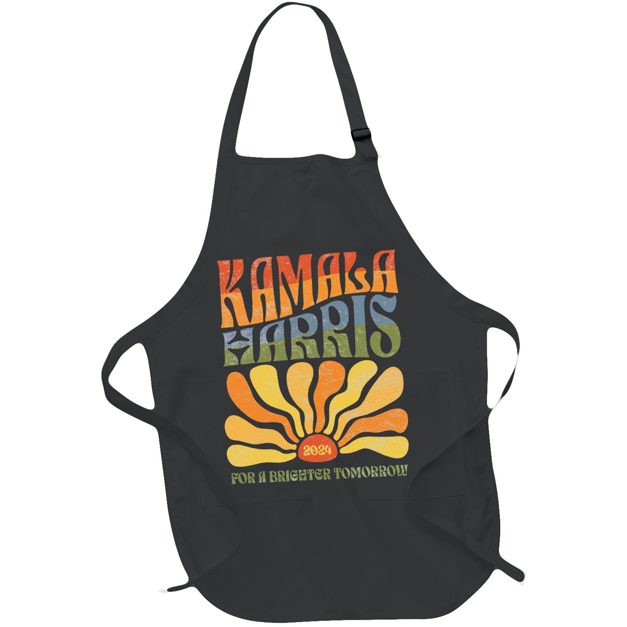 Kamala Harris For A Brighter Tomorrow 2024 Boho Aesthetic Gift Apron