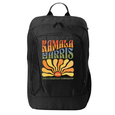 Kamala Harris For A Brighter Tomorrow 2024 Boho Aesthetic Gift City Backpack