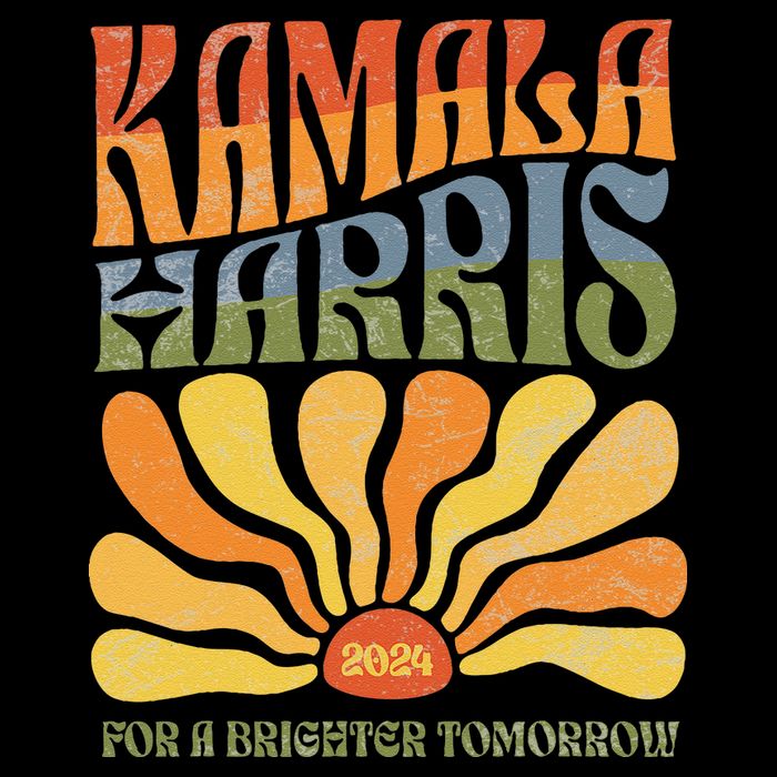 Kamala Harris For A Brighter Tomorrow 2024 Boho Aesthetic Gift 16 in Basic Backpack
