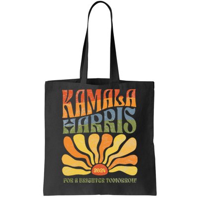 Kamala Harris For A Brighter Tomorrow 2024 Boho Aesthetic Gift Tote Bag