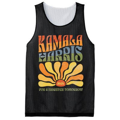 Kamala Harris For A Brighter Tomorrow 2024 Boho Aesthetic Gift Mesh Reversible Basketball Jersey Tank