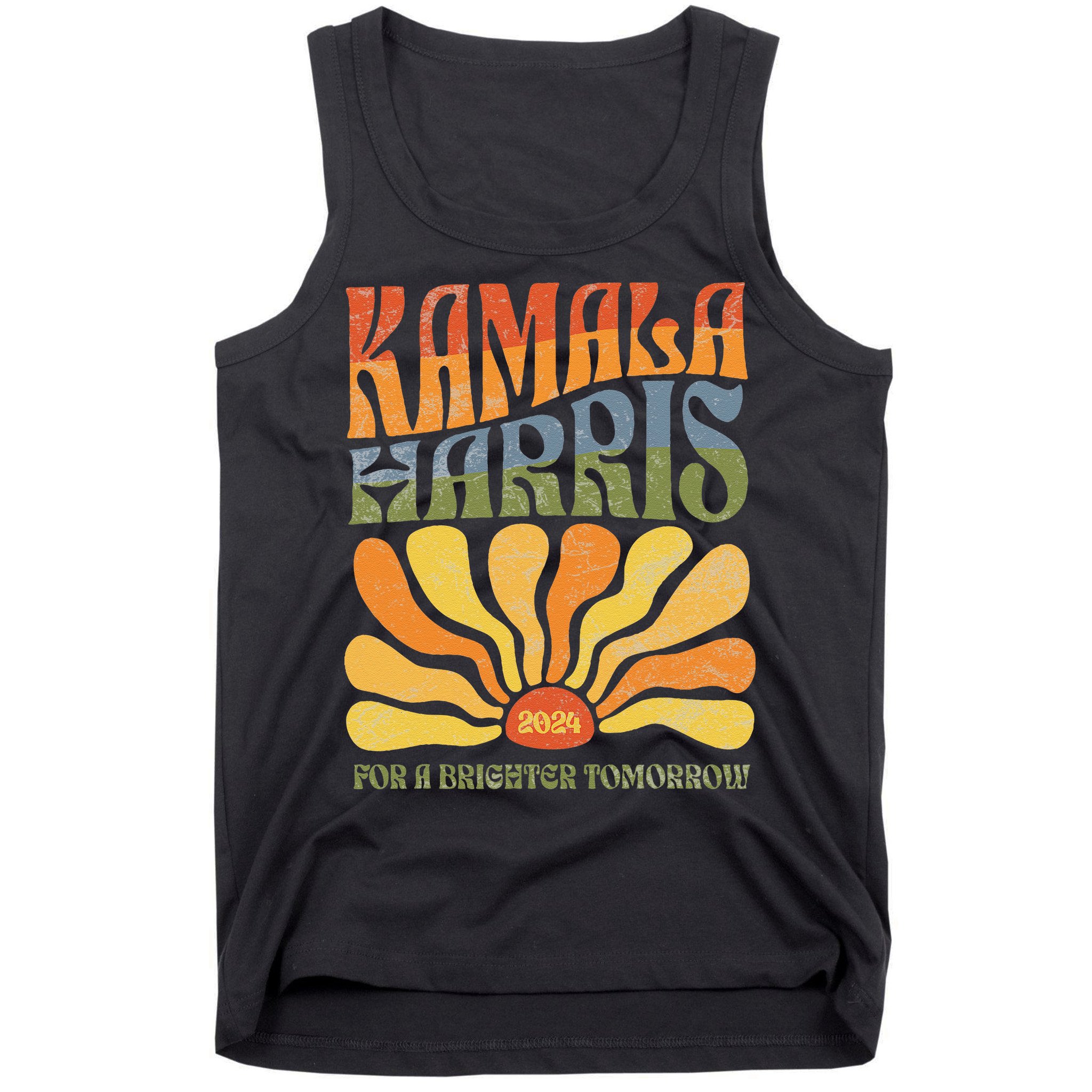 Kamala Harris For A Brighter Tomorrow 2024 Boho Aesthetic Gift Tank Top
