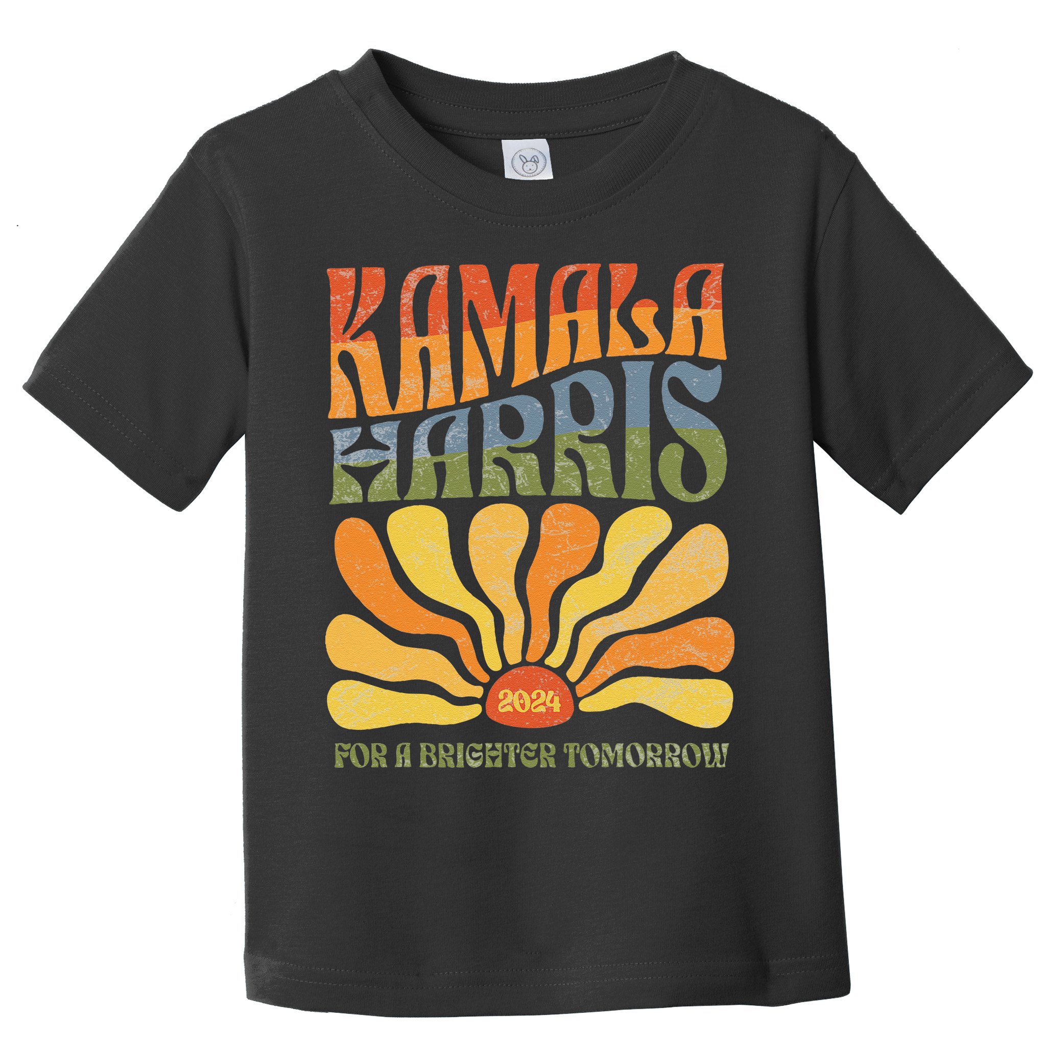 Kamala Harris For A Brighter Tomorrow 2024 Boho Aesthetic Gift Toddler T-Shirt