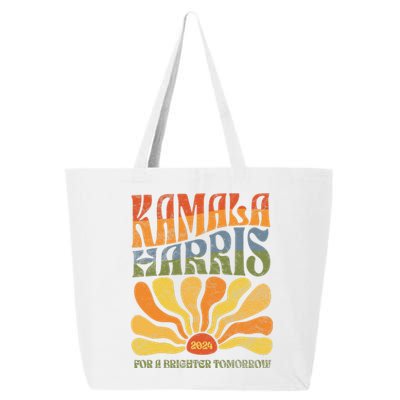 Kamala Harris For A Brighter Tomorrow 2024 Boho Aesthetic Gift 25L Jumbo Tote