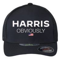 Kamala Harris For President 2024 Flexfit Unipanel Trucker Cap