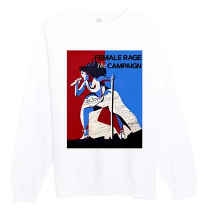 Kamala Harris Female Range The Campaign Premium Crewneck Sweatshirt