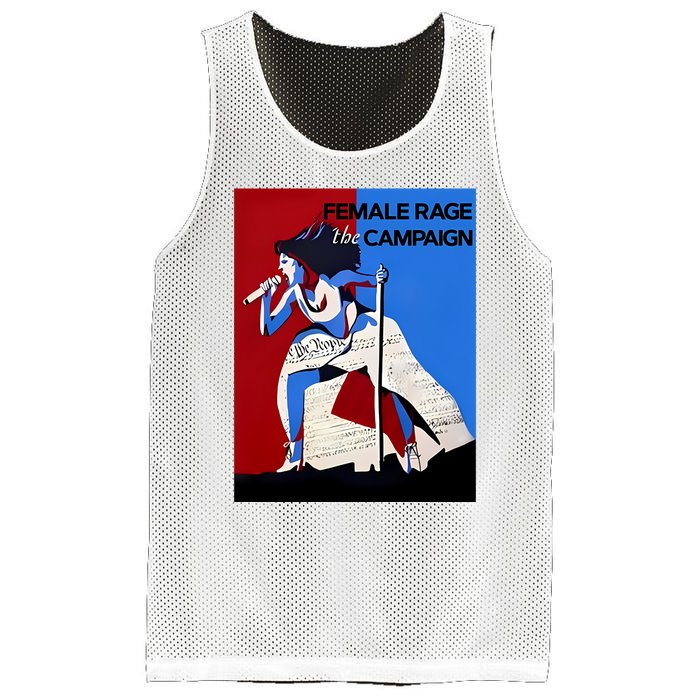 Kamala Harris Female Range The Campaign Mesh Reversible Basketball Jersey Tank