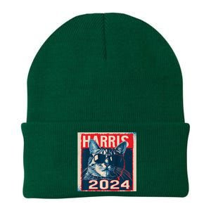 Kamala Harris For President 2024 Knit Cap Winter Beanie