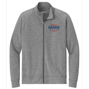 Kamala Harris For President 2024 Stretch Full-Zip Cadet Jacket