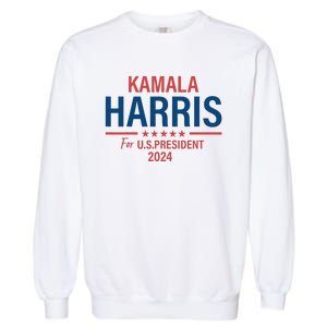 Kamala Harris For President 2024 Garment-Dyed Sweatshirt