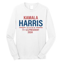 Kamala Harris For President 2024 Long Sleeve Shirt